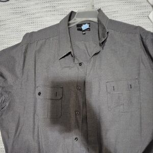 Men's Black Checkered Shirt
